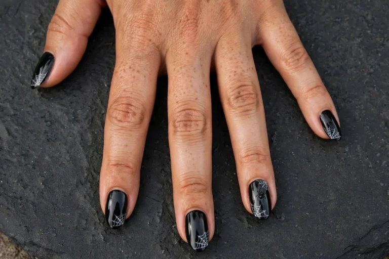 Spider Halloween Nail