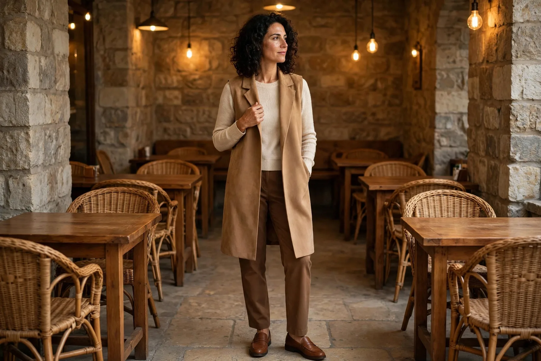 Vest Fall Outfit