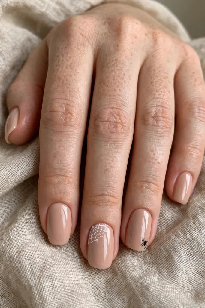 17 Spider Halloween Nail Ideas From Tiny and Cute to Full Drama 6 image 1014