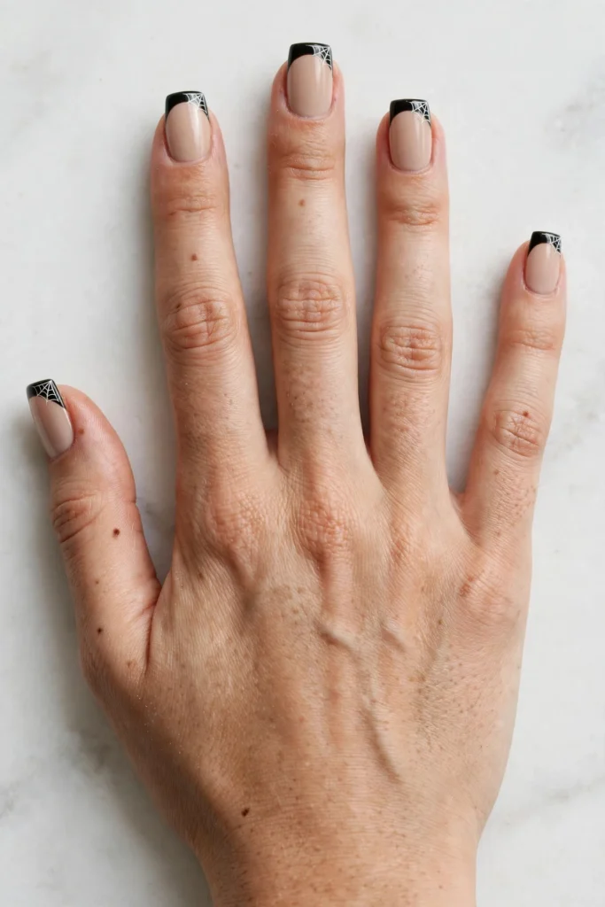 17 Spider Halloween Nail Ideas From Tiny and Cute to Full Drama 10 image 1019