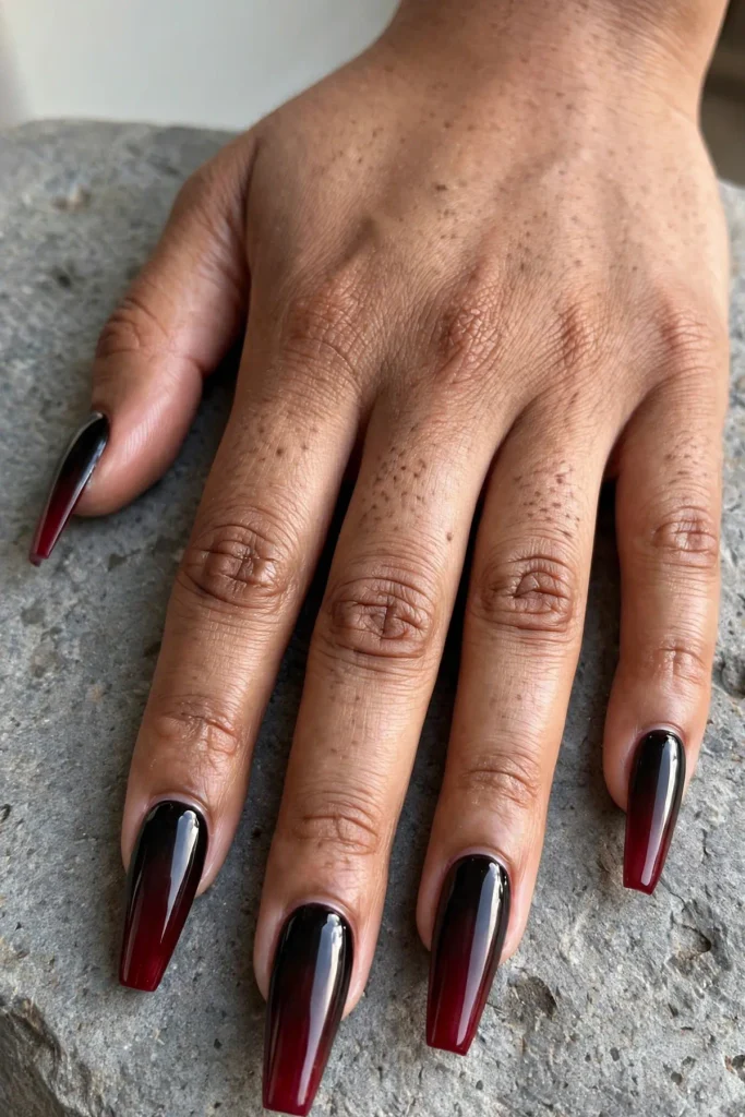 16 Long Halloween Nail Ideas That Use Every Inch of Canvas 11 image 1068