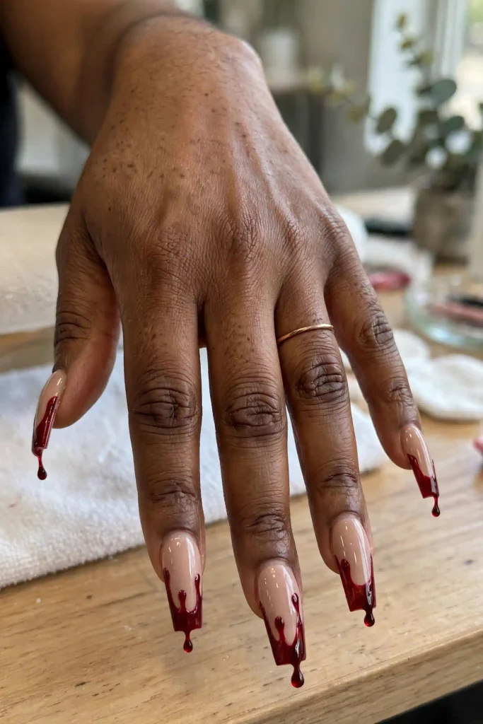 17 Halloween Acrylic Nails, With the Exact Words to Tell Your Nail Tech 4 image 132