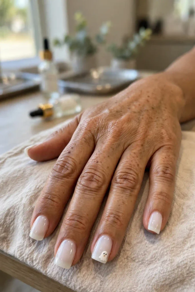 17 Halloween Acrylic Nails, With the Exact Words to Tell Your Nail Tech 3 image 134