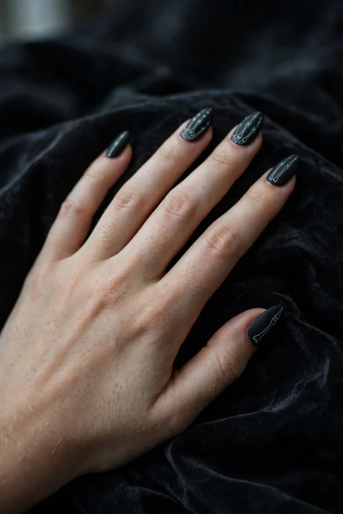 17 Halloween Acrylic Nails, With the Exact Words to Tell Your Nail Tech 5 image 135