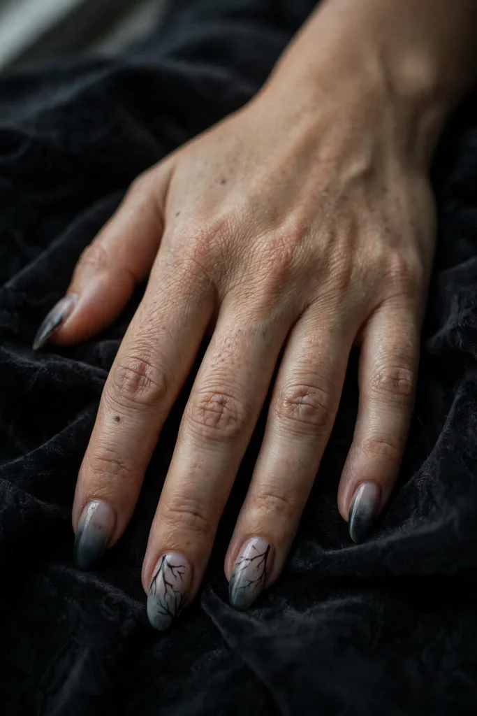 17 Halloween Acrylic Nails, With the Exact Words to Tell Your Nail Tech 7 image 136