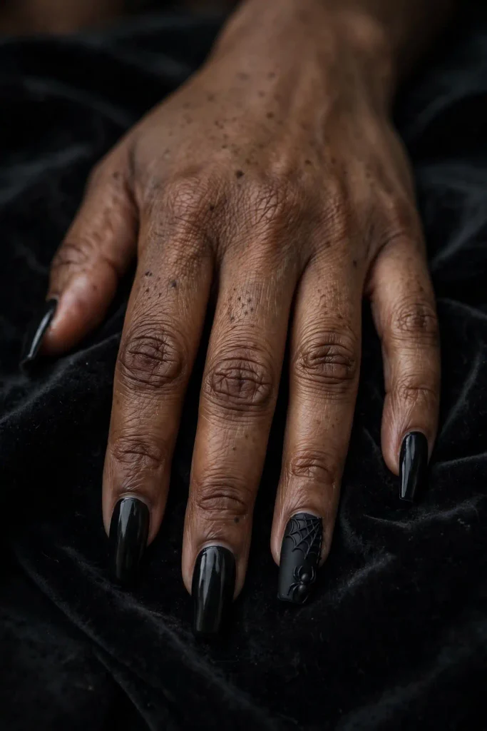 17 Halloween Acrylic Nails, With the Exact Words to Tell Your Nail Tech 14 image 143