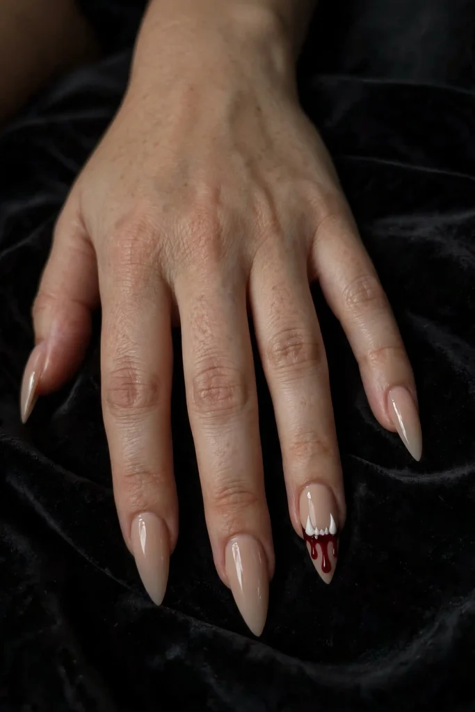 17 Halloween Acrylic Nails, With the Exact Words to Tell Your Nail Tech 17 image 146