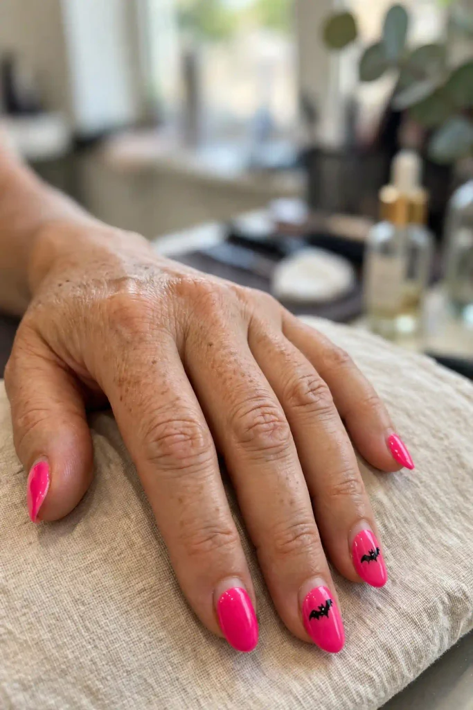 14 Pink Halloween Nails for People Who Want Spooky in a Better Shade 3 image 181
