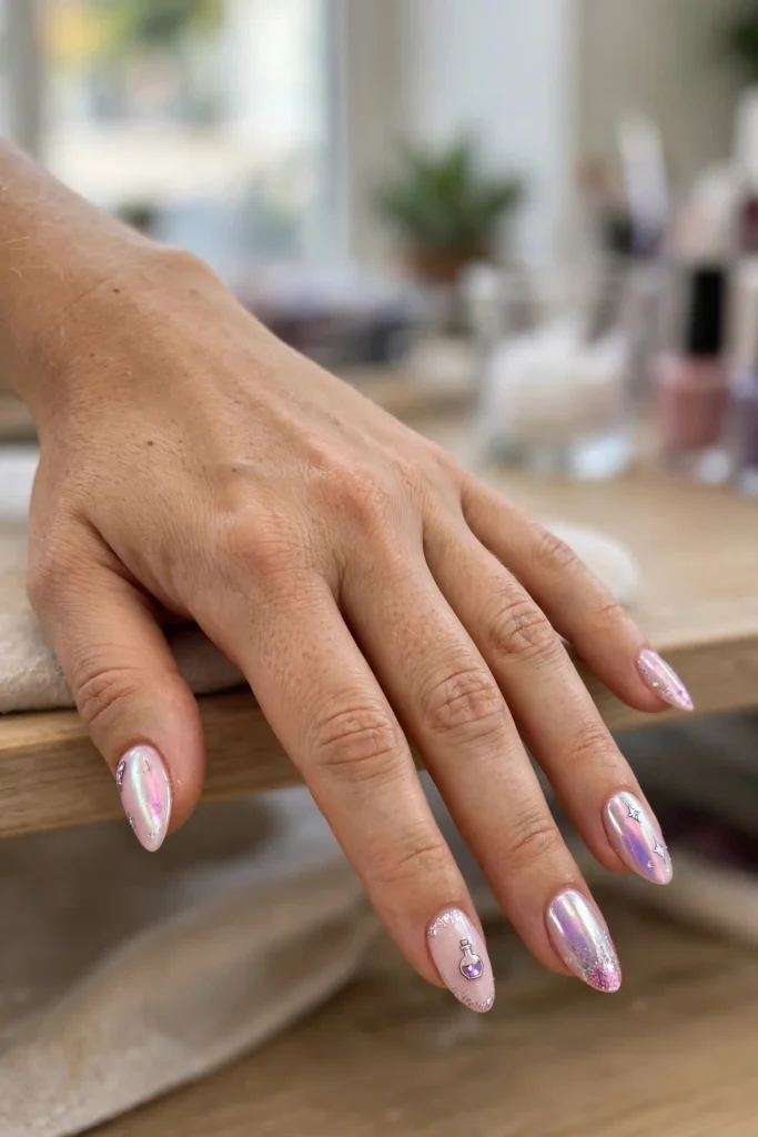 14 Pink Halloween Nails for People Who Want Spooky in a Better Shade 9 image 187