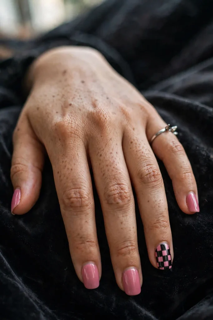14 Pink Halloween Nails for People Who Want Spooky in a Better Shade 13 image 189