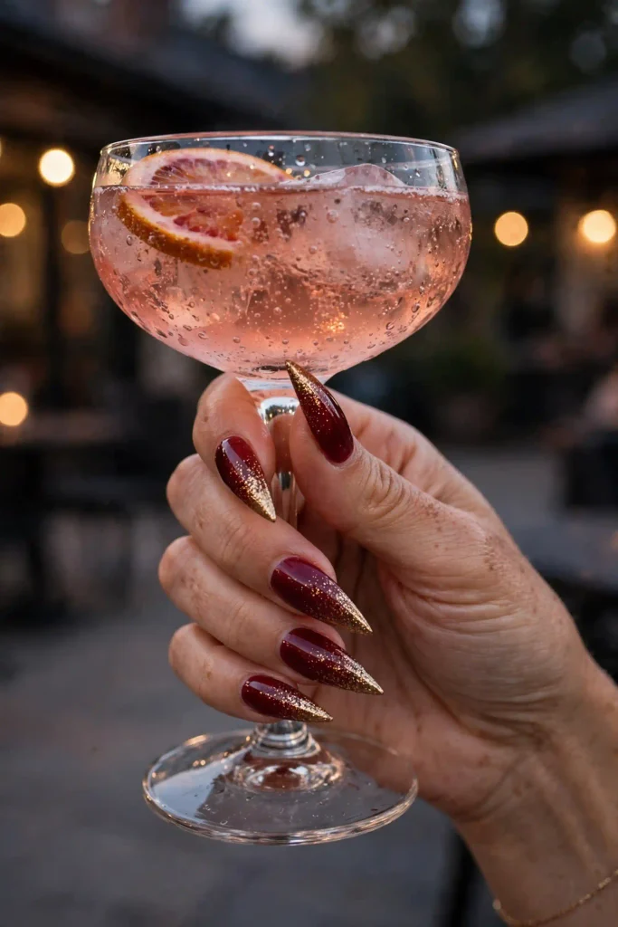 17 Fall Stiletto Nails for Real Fall Moments 18 image 239
