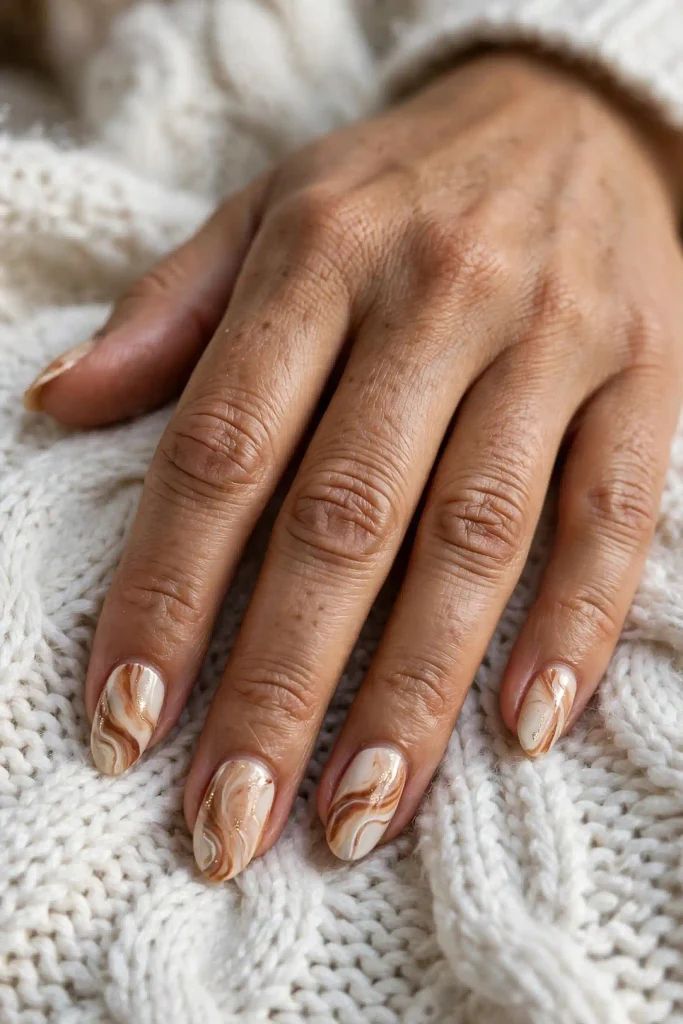 18 Fall Nail Inspiration Ideas, Served Like a Cozy Café Menu (Plus a Month-by-Month Color Calendar) 12 image 250