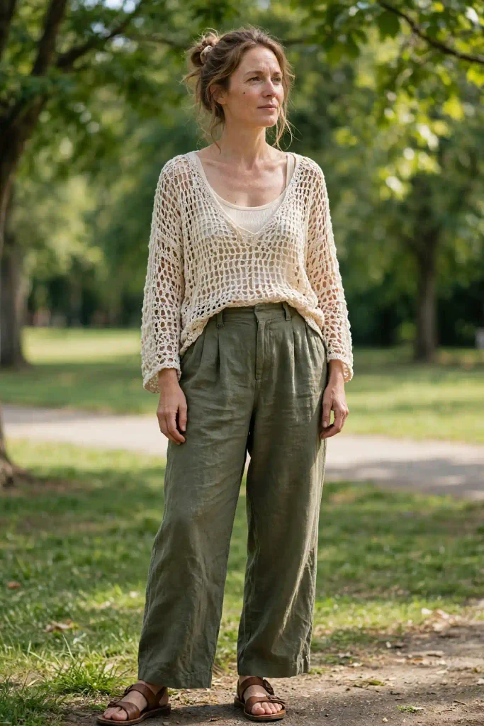 14 Fall Outfits for When It's Still Hot Outside (Without Sweating Through Your Sweater) 7 image 263