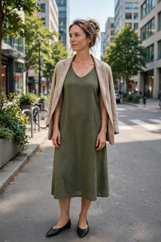 14 Fall Outfits for When It's Still Hot Outside (Without Sweating Through Your Sweater) 9 image 265