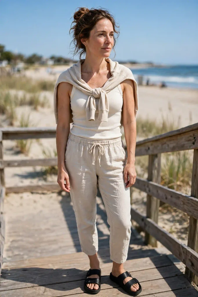 14 Fall Outfits for When It's Still Hot Outside (Without Sweating Through Your Sweater) 10 image 266
