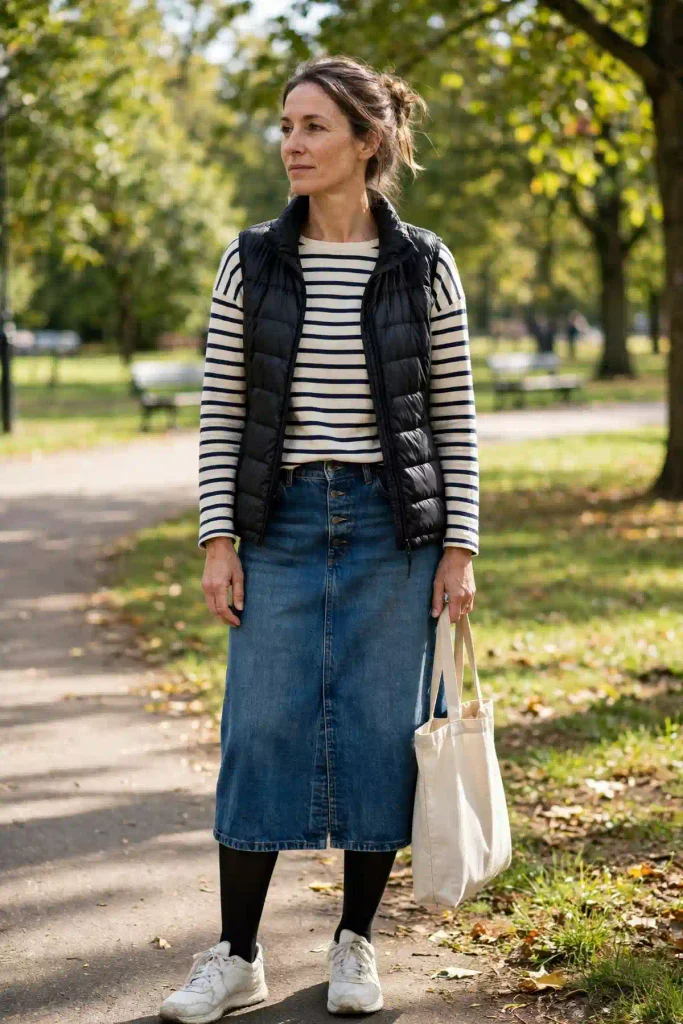 17 Fall Outfits With Skirts and Tights, Written Like Recipes You Can Actually Follow 6 image 291