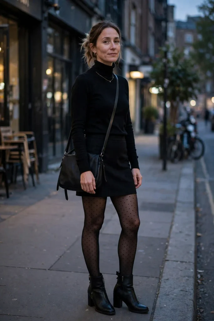 17 Fall Outfits With Skirts and Tights, Written Like Recipes You Can Actually Follow 18 image 303