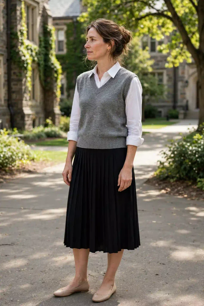 15 Long Skirt Fall Outfits for Every Kind of Fall Weather 6 image 308