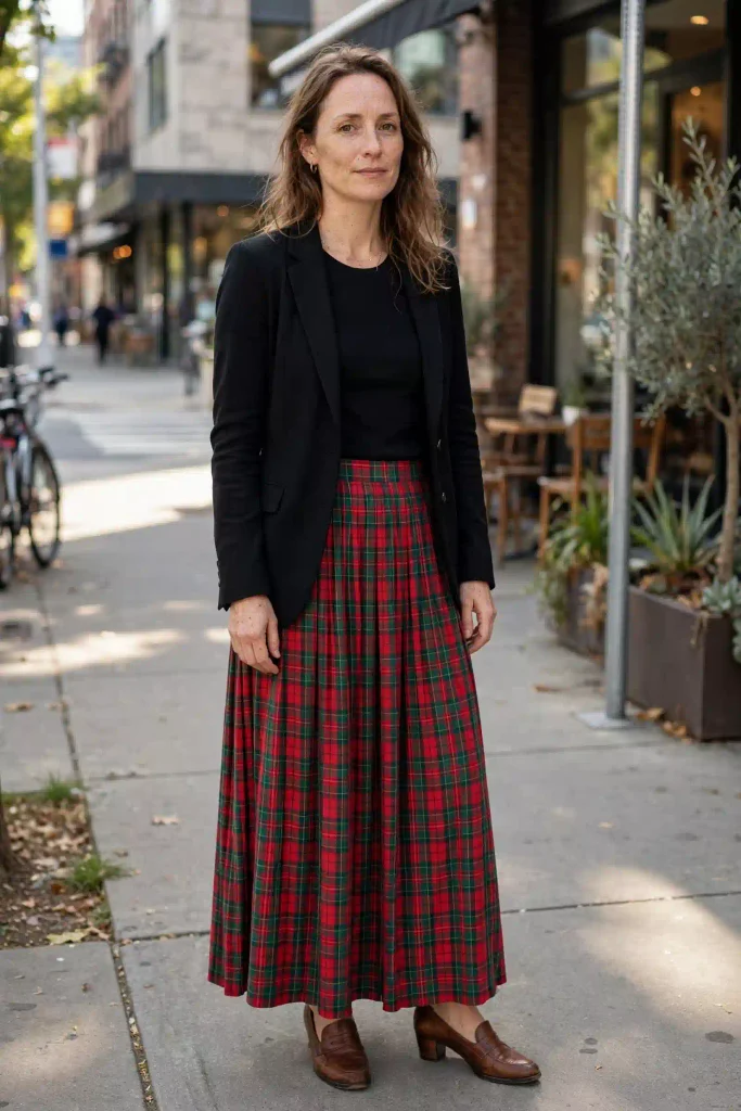 15 Long Skirt Fall Outfits for Every Kind of Fall Weather 10 image 310