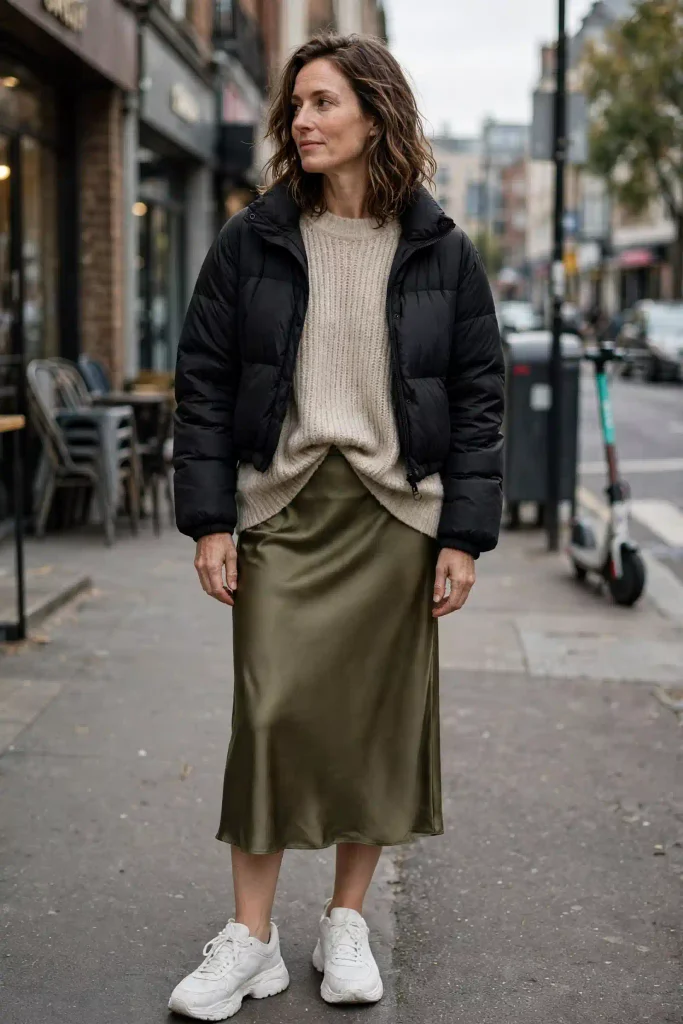 15 Long Skirt Fall Outfits for Every Kind of Fall Weather 11 image 313