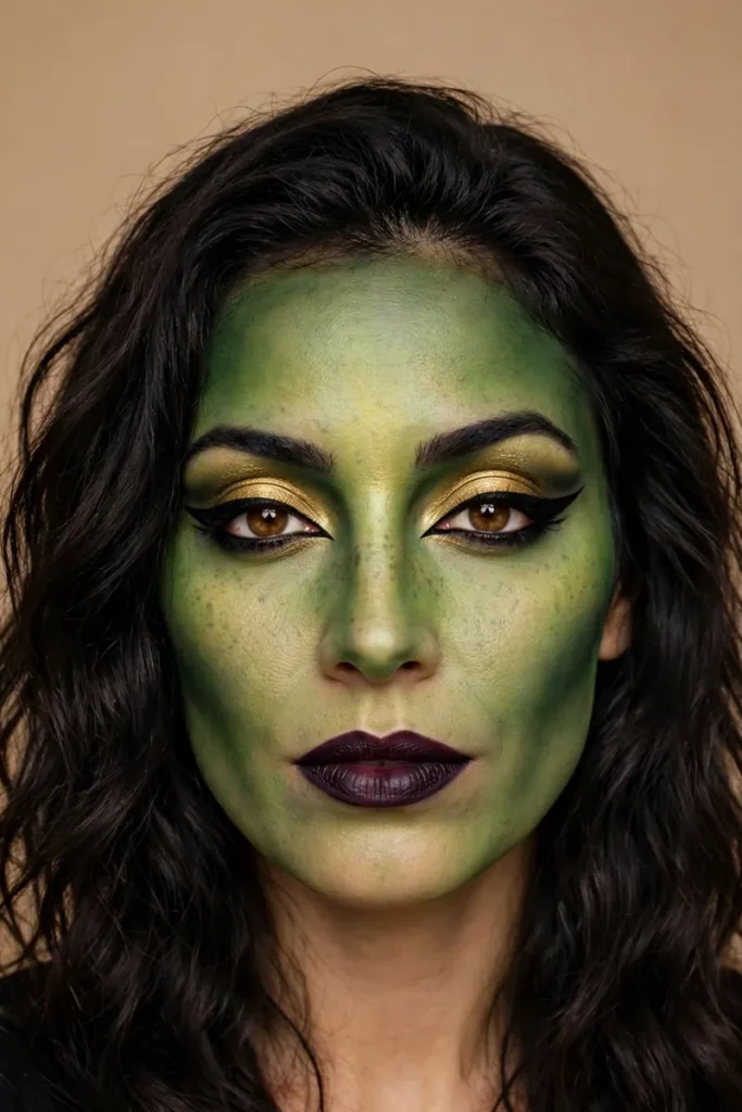 17 Halloween Face Paint Ideas That Look Pro-Level (But Are Secretly Easy) 10 image 323