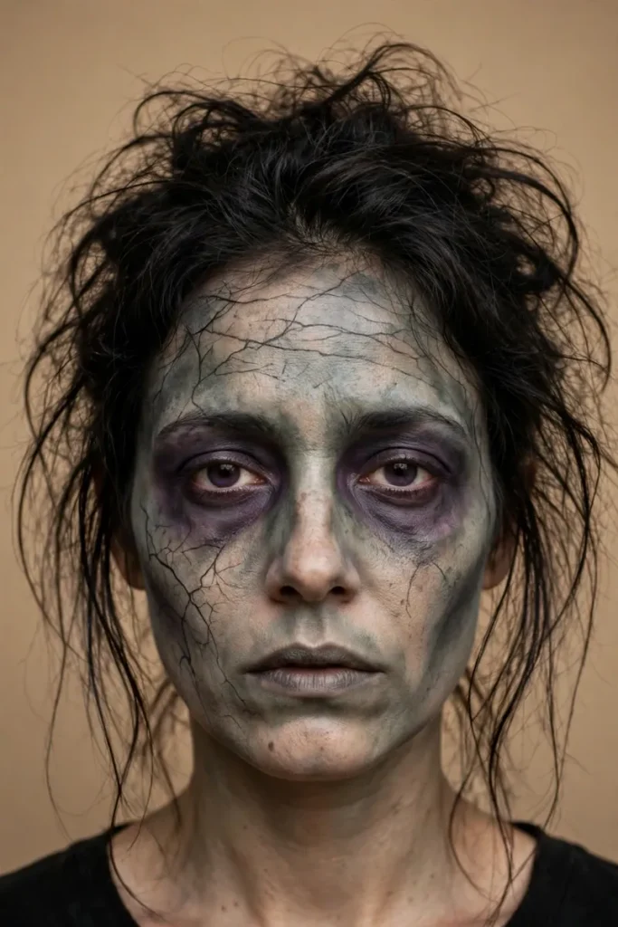 17 Halloween Face Paint Ideas That Look Pro-Level (But Are Secretly Easy) 12 image 325