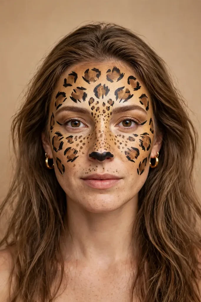 17 Halloween Face Paint Ideas That Look Pro-Level (But Are Secretly Easy) 15 image 328