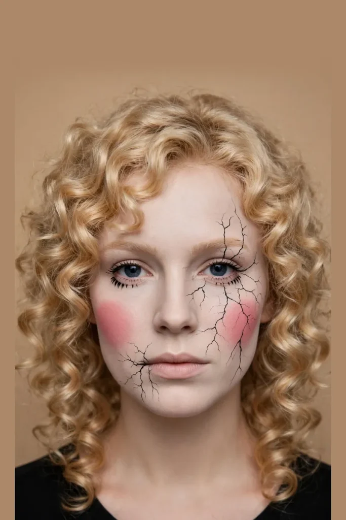 17 Halloween Face Paint Ideas That Look Pro-Level (But Are Secretly Easy) 18 image 332