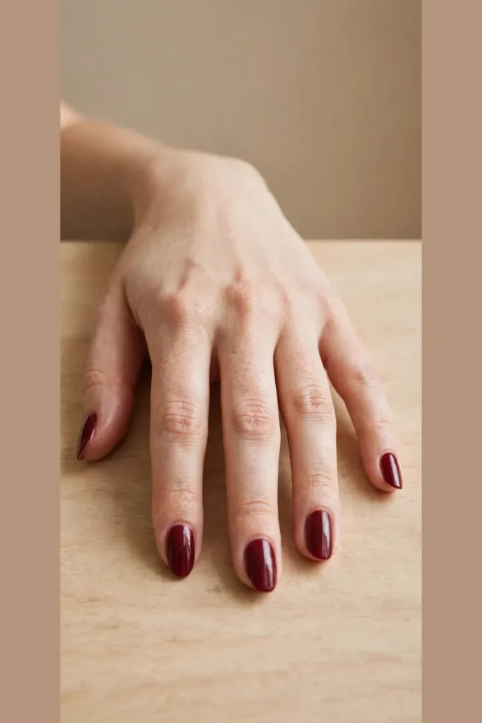 15 Maroon Fall Nail Ideas That Look Rich, Cozy, and Expensive 3 image 347