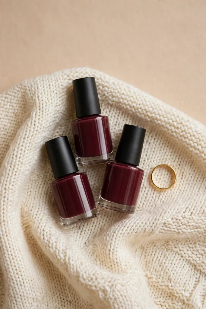 15 Maroon Fall Nail Ideas That Look Rich, Cozy, and Expensive 2 image 348