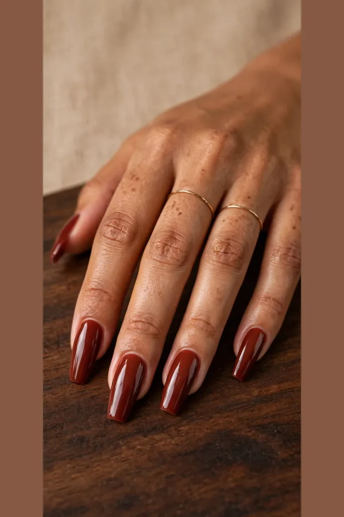15 Maroon Fall Nail Ideas That Look Rich, Cozy, and Expensive 6 image 350