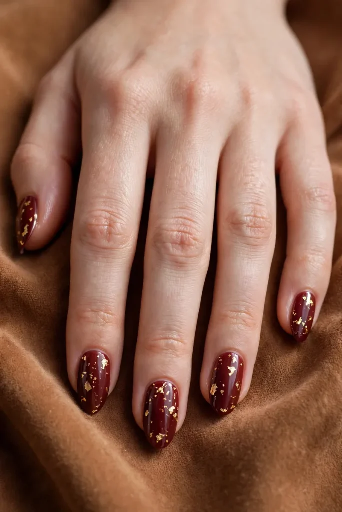15 Maroon Fall Nail Ideas That Look Rich, Cozy, and Expensive 12 image 356