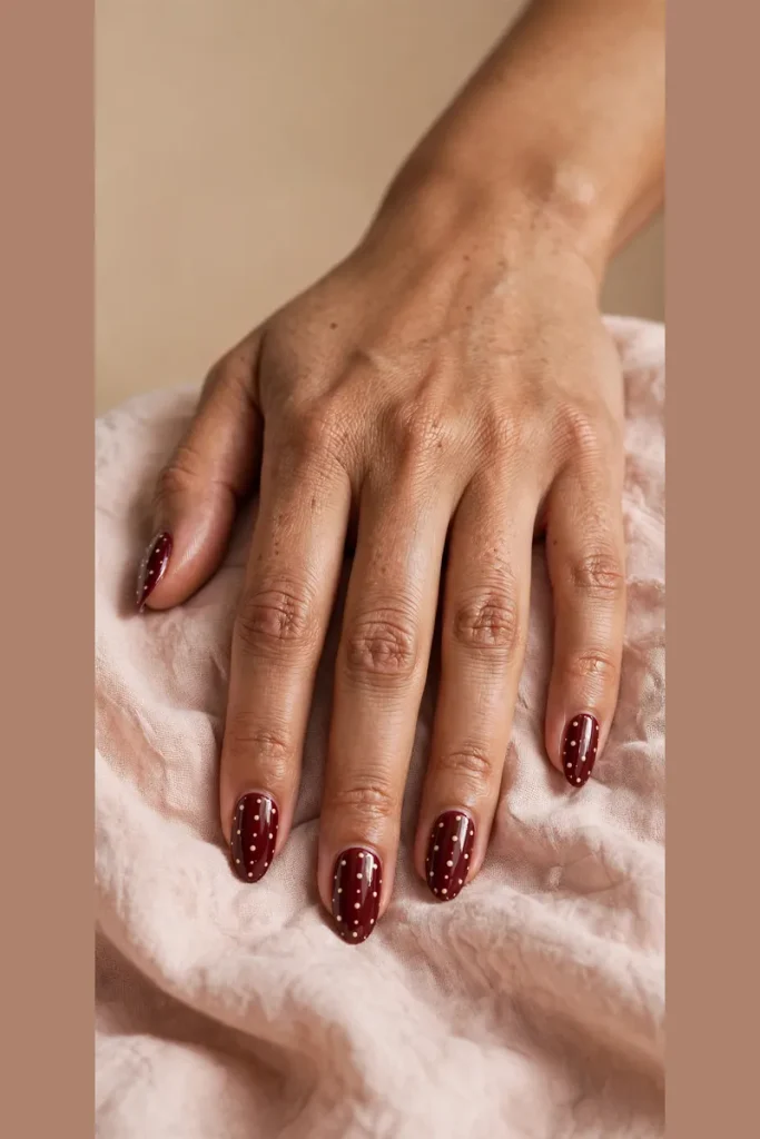 15 Maroon Fall Nail Ideas That Look Rich, Cozy, and Expensive 13 image 357