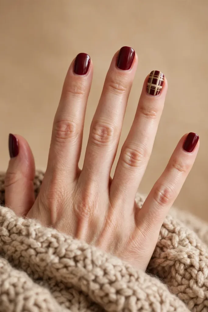 15 Maroon Fall Nail Ideas That Look Rich, Cozy, and Expensive 14 image 358