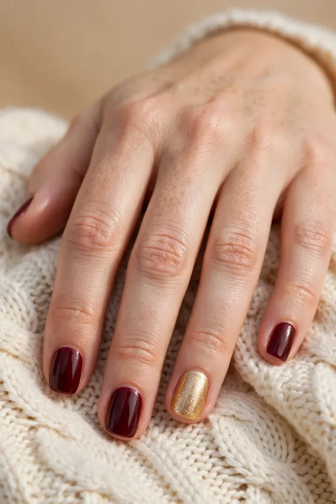 15 Maroon Fall Nail Ideas That Look Rich, Cozy, and Expensive 17 image 361