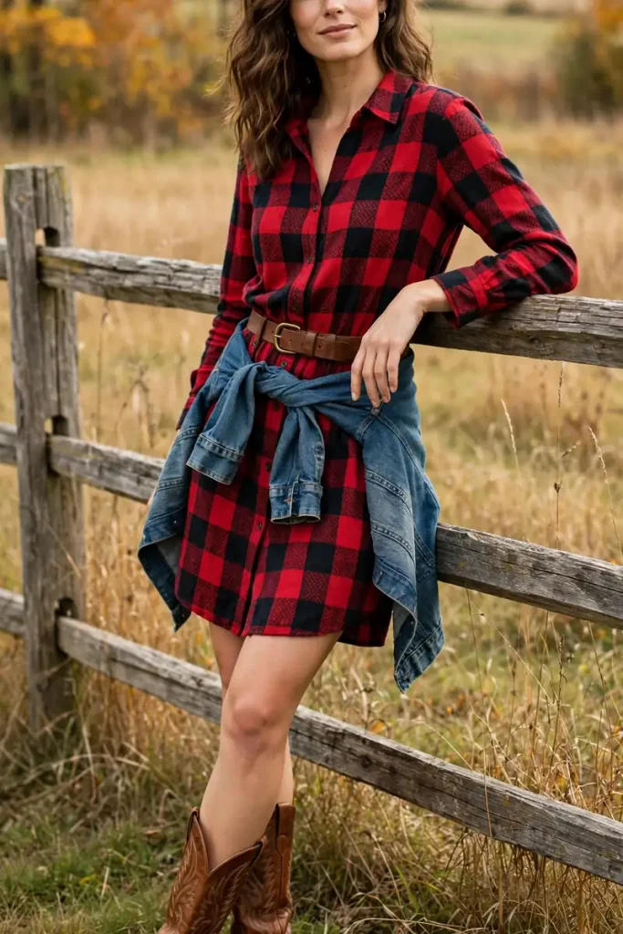18 Fall Outfits With Brown Boots That Make Getting Dressed Almost Too Easy 17 image 52