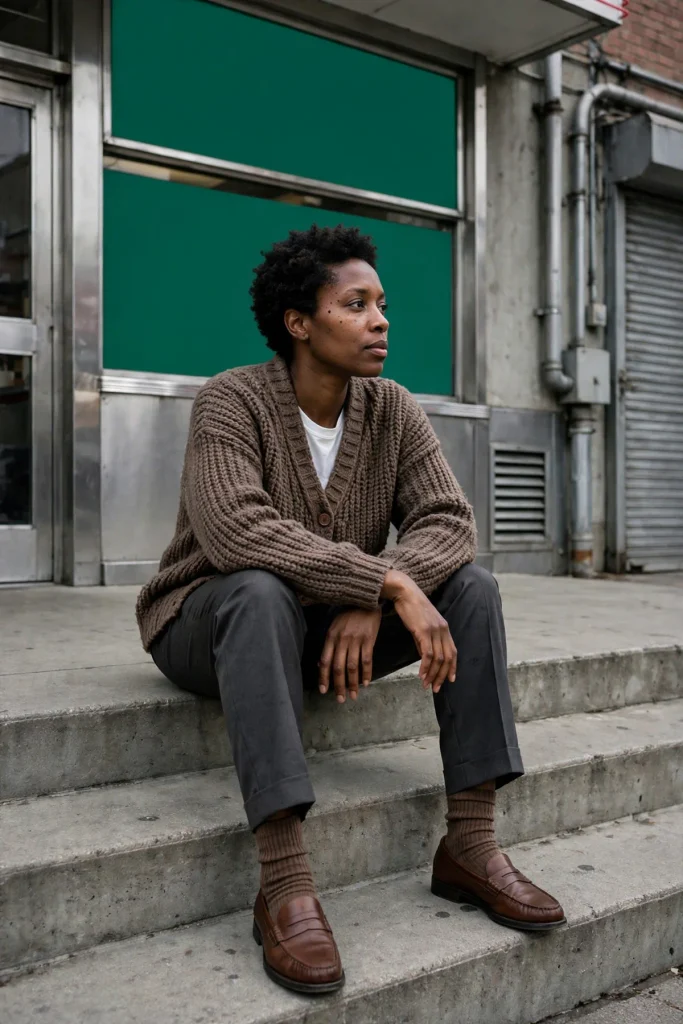15 Masc Fall Outfit Ideas That Borrow From the Boys and Do It Better 4 image 566