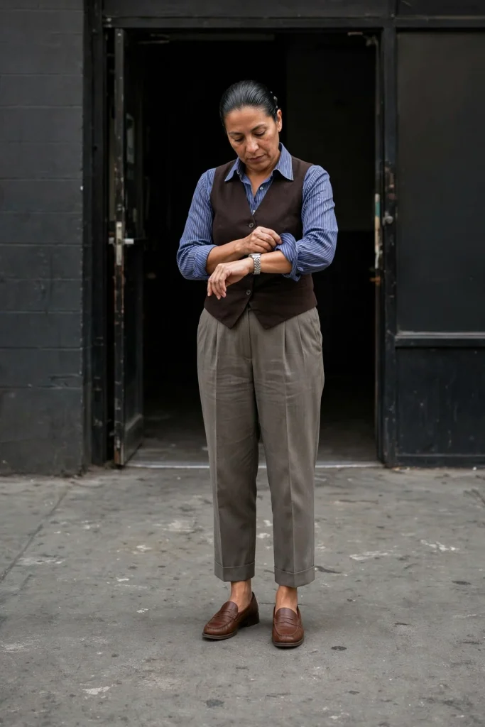 15 Masc Fall Outfit Ideas That Borrow From the Boys and Do It Better 12 image 574