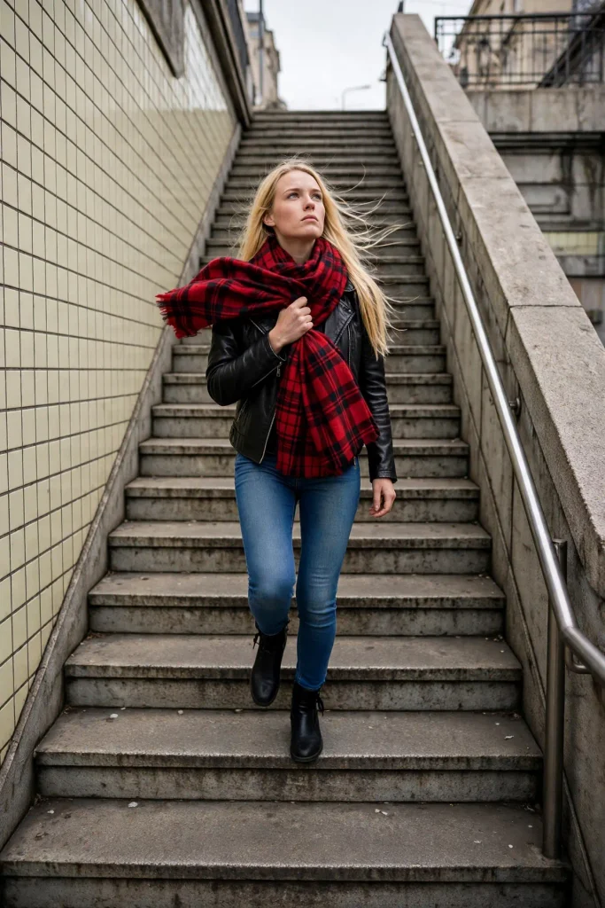 16 Fall Outfit Ideas With Scarf That Save Plain Outfits 7 image 585