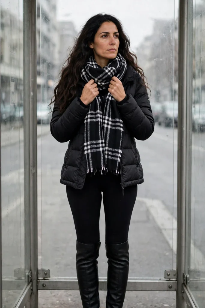 16 Fall Outfit Ideas With Scarf That Save Plain Outfits 10 image 588