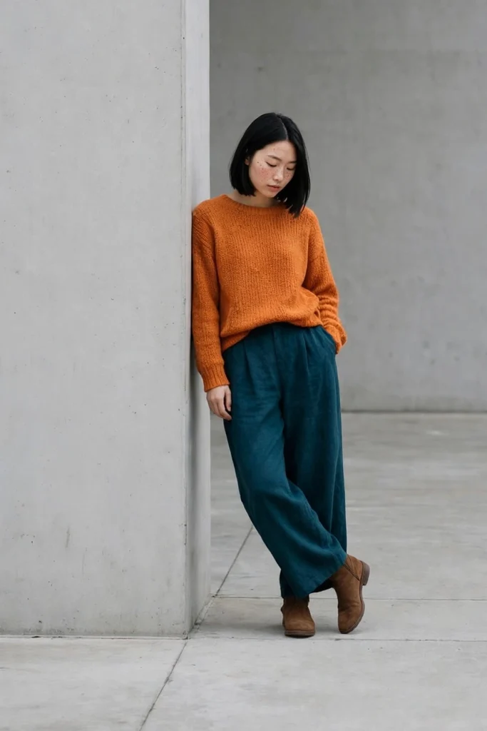 18 Colorful Fall Outfit Ideas That Brighten the Greyest Day 14 image 608