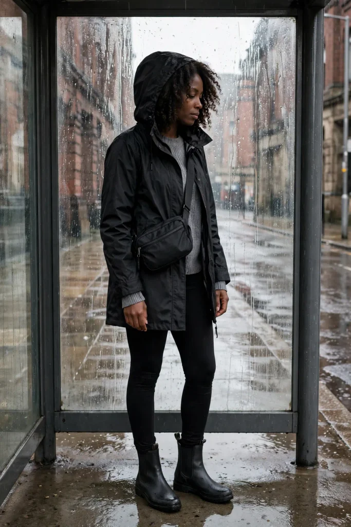 14 Rainy Day Fall Outfit Ideas That Stay Cute When the Sky Opens Up 4 image 636