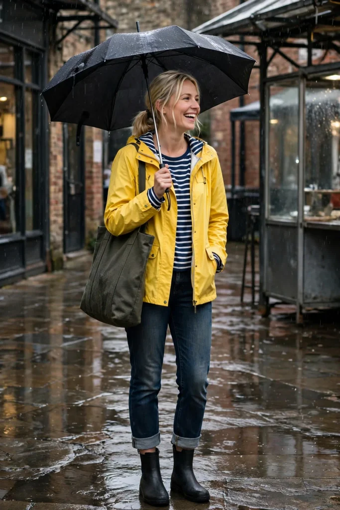 14 Rainy Day Fall Outfit Ideas That Stay Cute When the Sky Opens Up 7 image 637