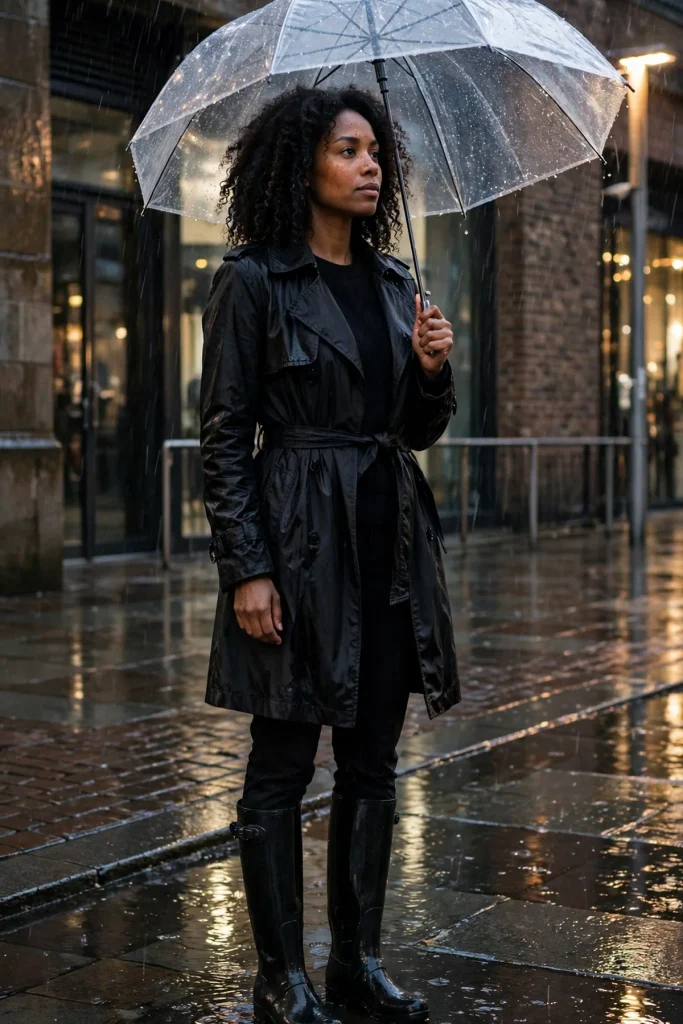 14 Rainy Day Fall Outfit Ideas That Stay Cute When the Sky Opens Up 10 image 641