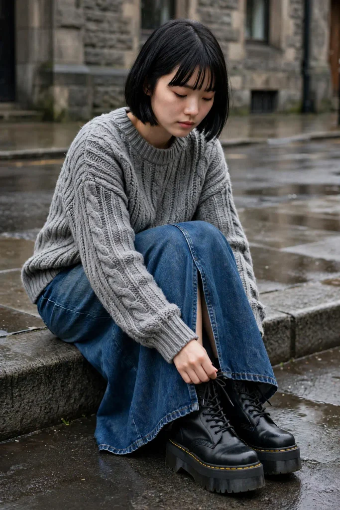 16 Dr. Martens Fall Outfit Ideas That Go With Everything You Own 10 image 673