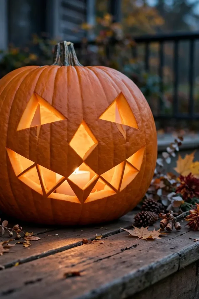17 Halloween Pumpkin Decorating Ideas That Will Make Your Neighbors Slow Down Their Cars 2 image