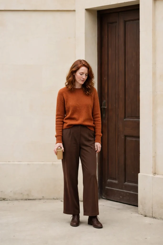 15 No-Jeans Fall Outfit Ideas That Are Comfier Than Denim Anyway 6 image 685