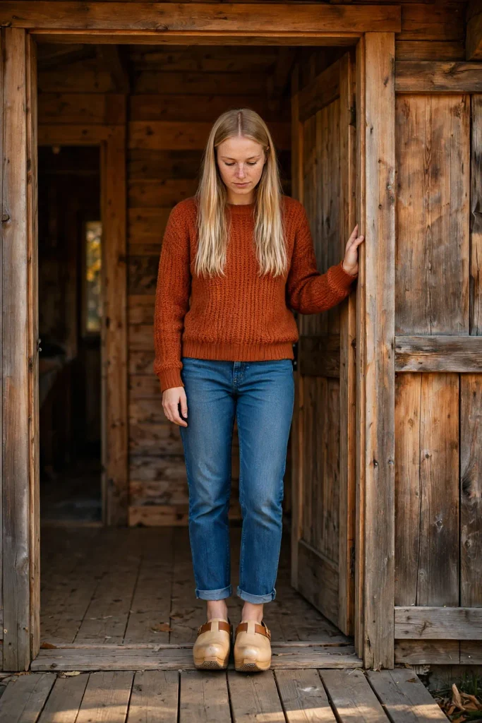16 Fall Outfit With Clogs That Look Way More Put-Together Than They Feel 2 image 698