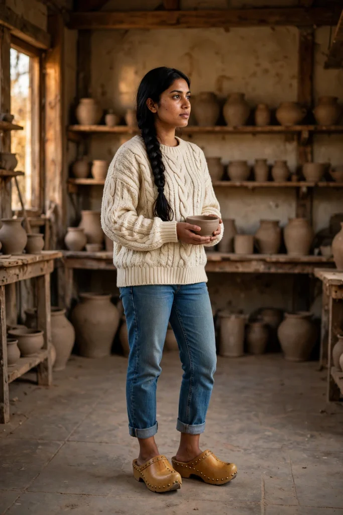 16 Fall Outfit With Clogs That Look Way More Put-Together Than They Feel 3 image 700