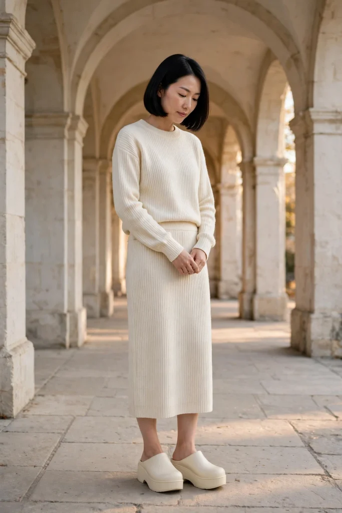 16 Fall Outfit With Clogs That Look Way More Put-Together Than They Feel 10 image 705
